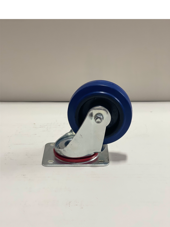 Blue caster wheel 4